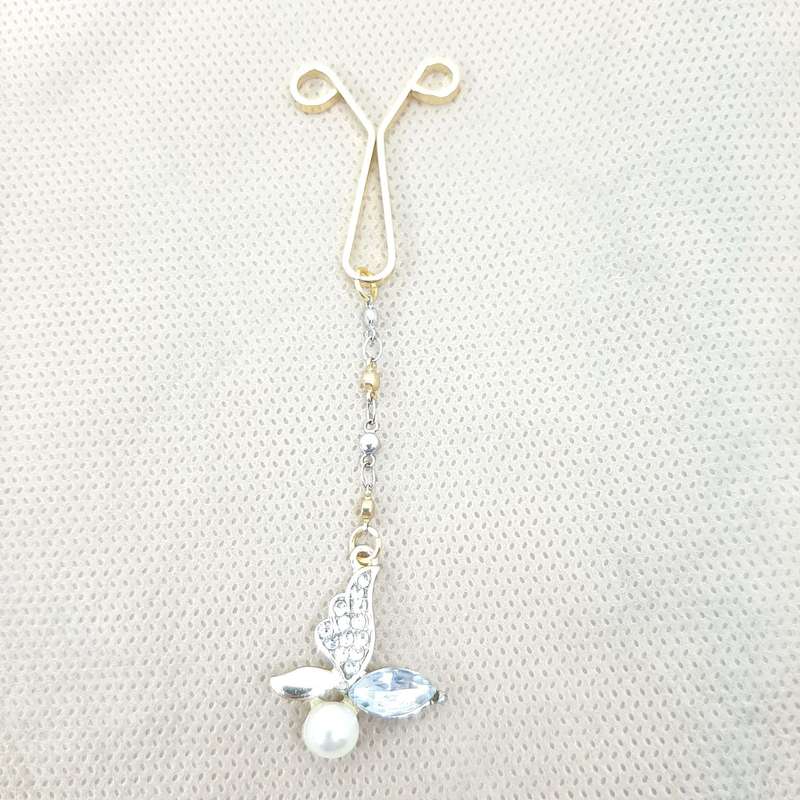 گل سینه دخترانه مدل AB896 گل سینه دخترانه مدل AB896