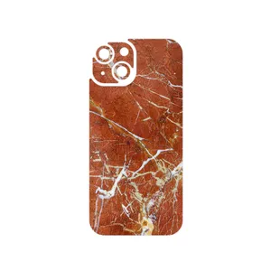 MAHOOT Red Marble Cover Sticker for Apple iPhone 15