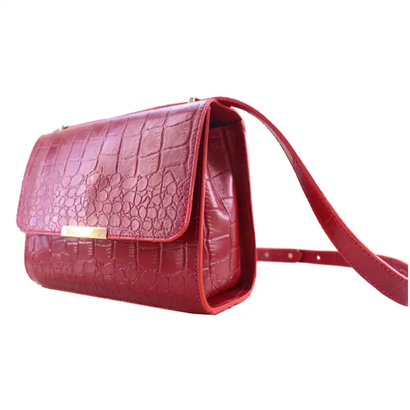 کیف دوشی زنانه چرم آرا مدل d085