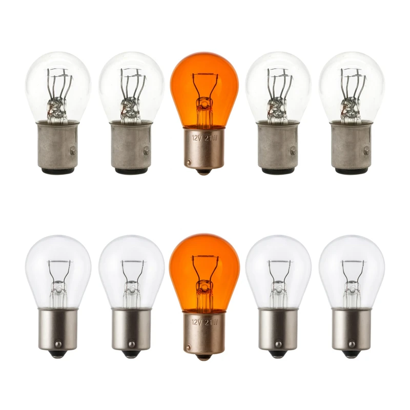 لامپ خودرو دو و یک حالته بوف مدل cerature پایه BE15s مناسب برای دنا مجموعه 10 عددی