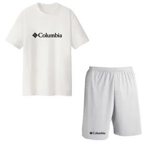 ست تی شرت و شلوارک مردانه مدل کلمبیا کد JA 01S