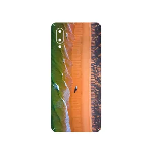 MAHOOT Beach and Green Sea Cover Sticker for Samsung Galaxy A02