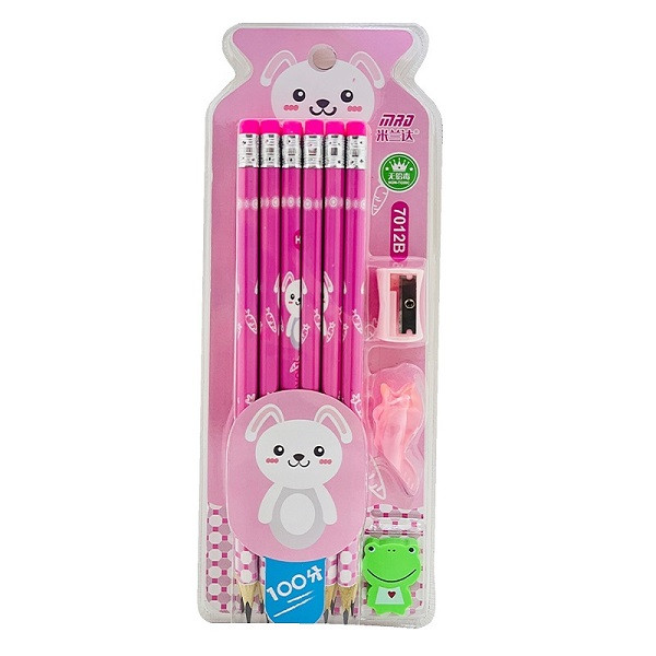 بسته نوشت افزار مدل عروسکی 7014 مجموعه 12 عددی