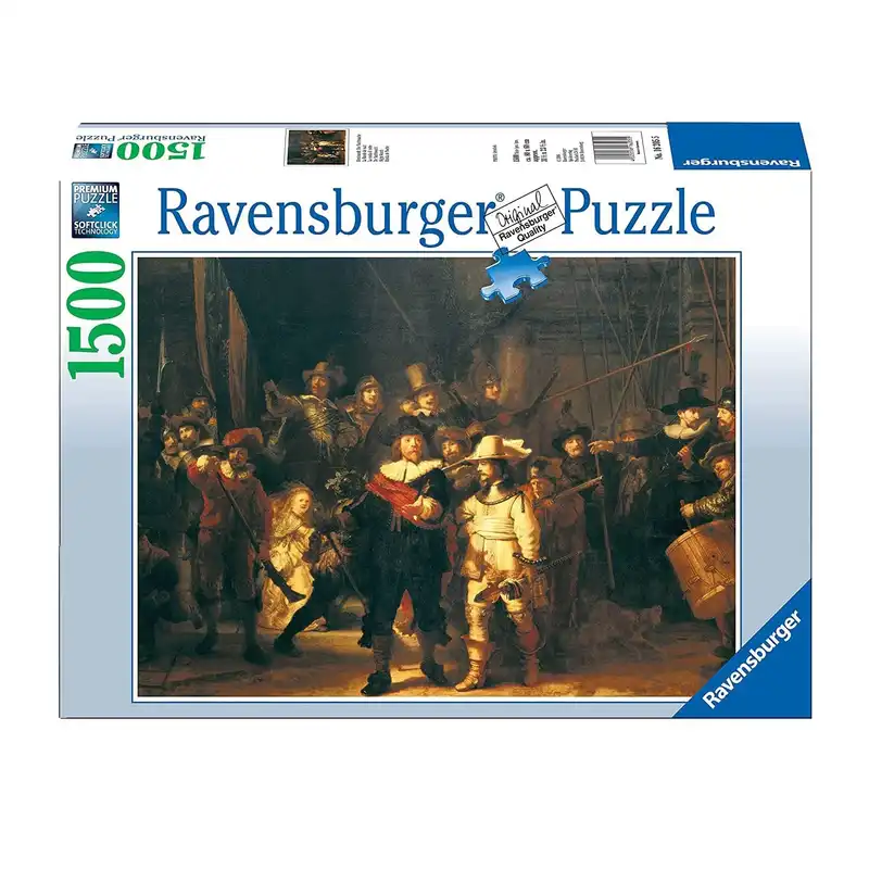 پازل 1500 تکه راونزبرگر مدل Rembrand Night Watch کد 16205