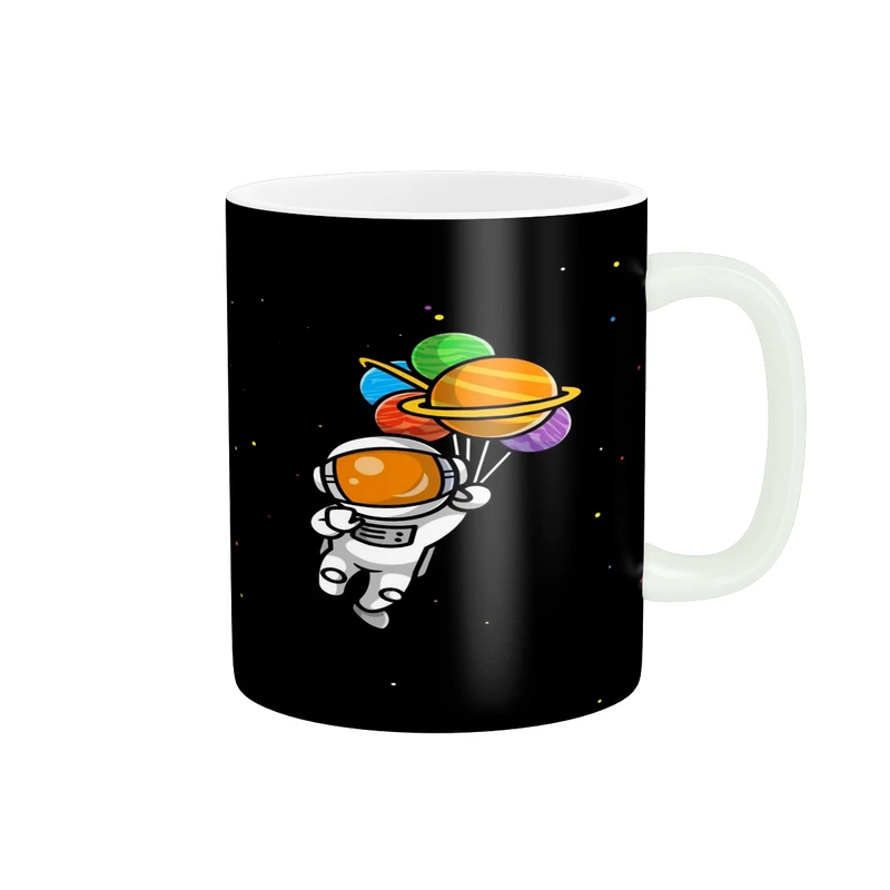 ماگ پاد آفرین مدل فانتزی طرح کارتونی فضانورد کد p11999