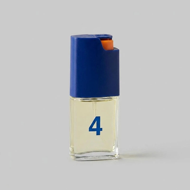 عطر جیبی زنانه بیک شماره 4 حجم 7.5 میلی لیتر مجموعه 5 عددی