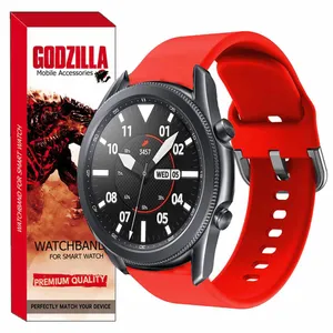 بند گودزیلا مدل Silicon-SQ مناسب برای ساعت هوشمند سامسونگ Galaxy Watch3 SM-R840 45mm