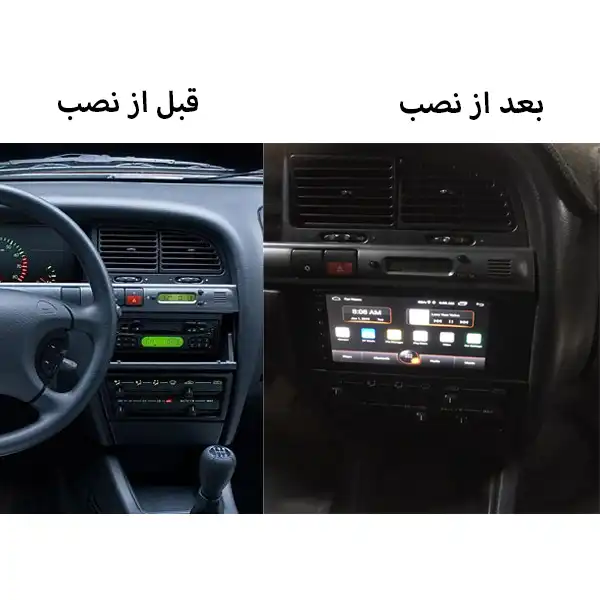 پخش کننده تصویری خودرو اینفینیتی مدل دو دین مناسب برای زانتیا