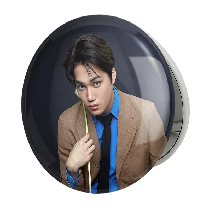 آینه جیبی خندالو طرح کای گروه اکسو EXO مدل تاشو کد 13392 