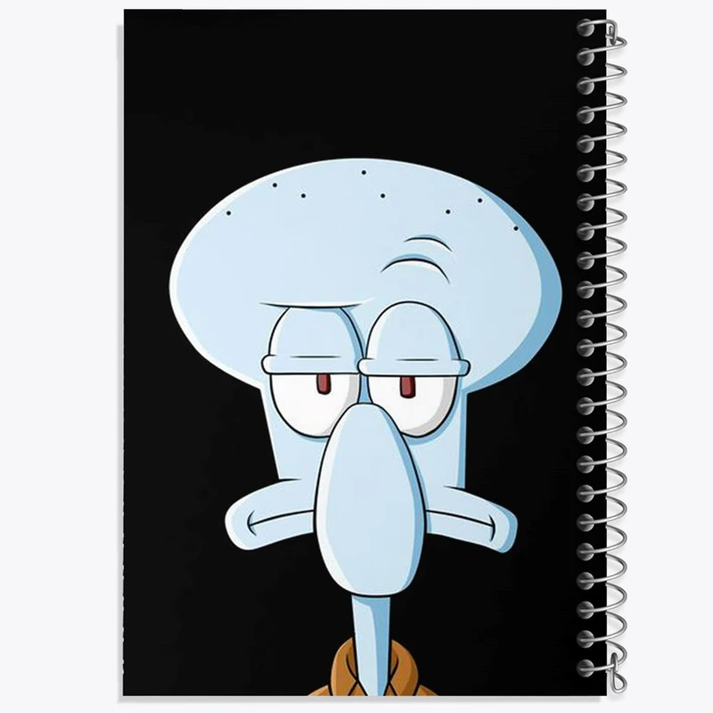 دفتر شطرنجی 50 برگ خندالو طرح اختاپوس کد 2387