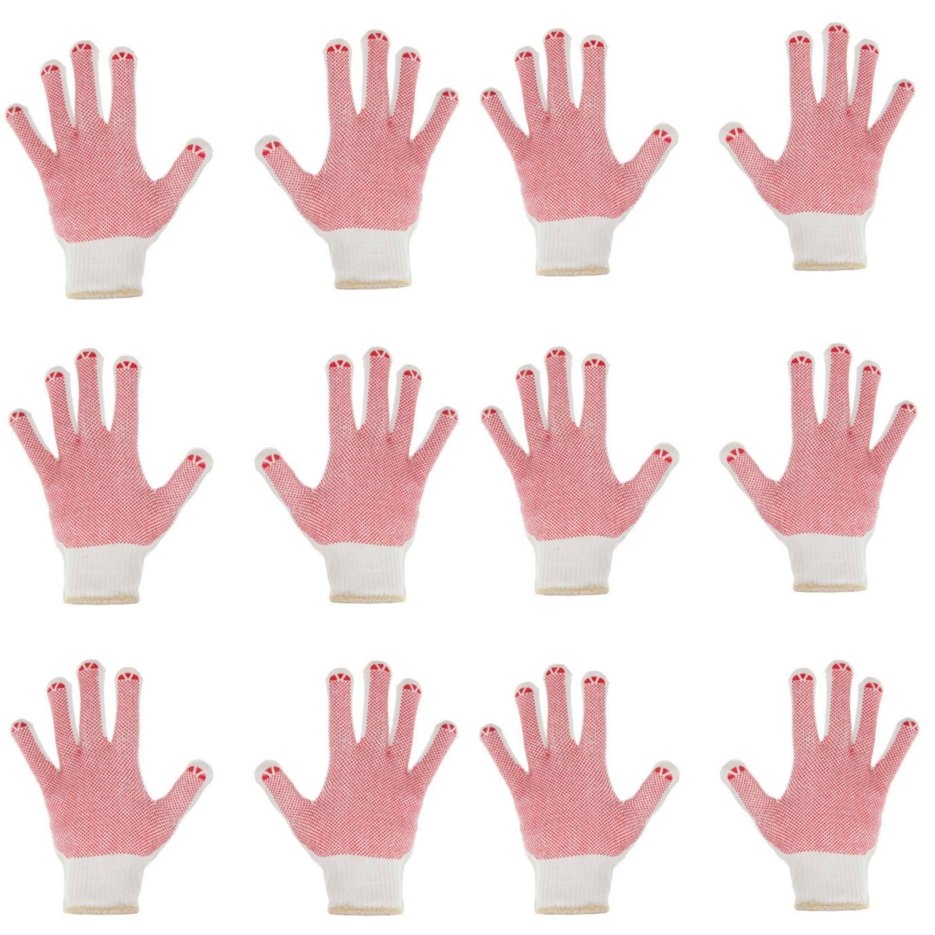 دستکش ایمنی  کد 002 مجموعه 6 عددی