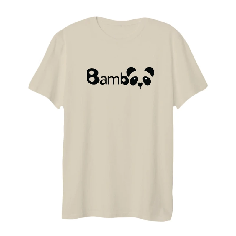 تی شرت لانگ زنانه مدل پاندا مشکی