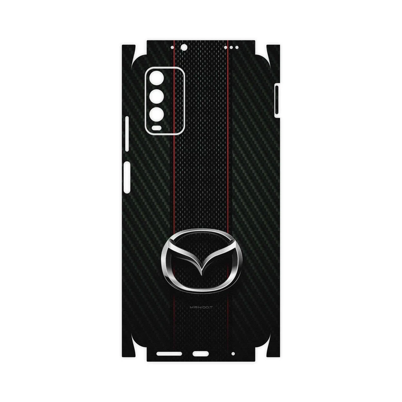برچسب پوششی ماهوت مدل Mazda-Motor-FullSkin مناسب برای گوشی موبایل شیائومی Redmi Note 9 4G