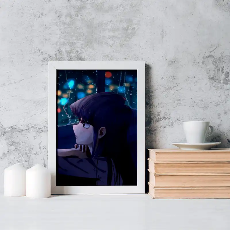 تابلو خندالو مدل انیمه کومی سان کد 16064