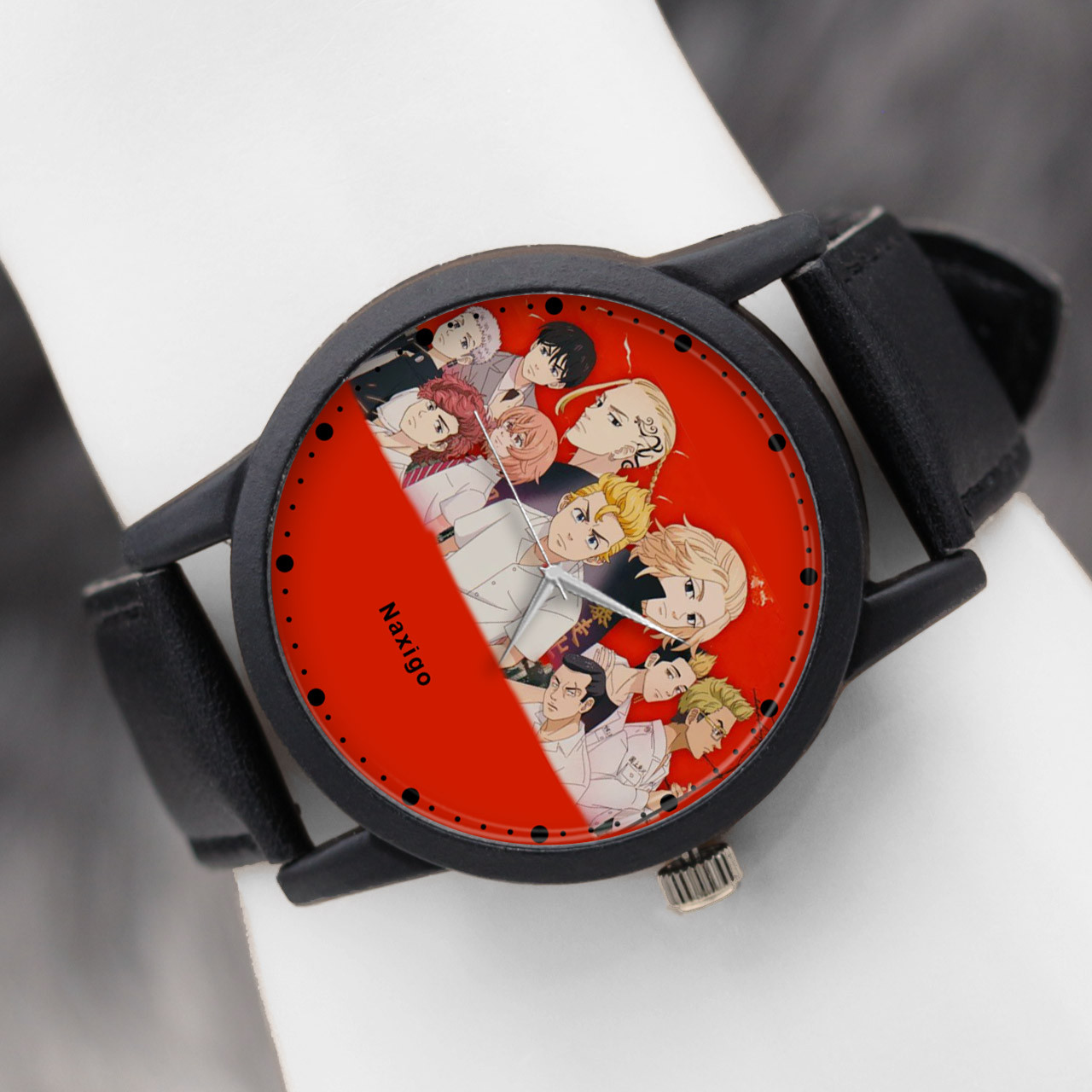 ساعت مچی عقربه ای ناکسیگو مدل Tokyo Revengers کد LF13239