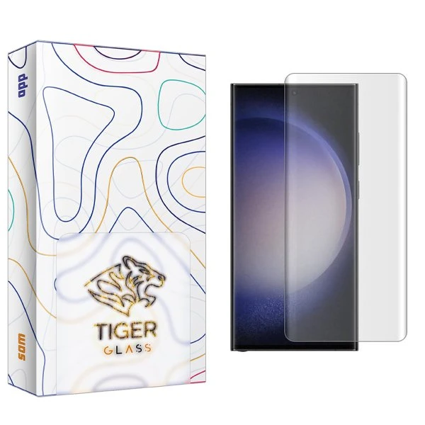 محافظ صفحه نمایش تایگر گلس مدل APL2 UV مناسب برای گوشی موبایل سامسونگ Galaxy S23 Ultra