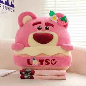 عروسک بالشتی طرح خرس لوتسو مدل JI110 ارتفاع 45 سانتی‌متر