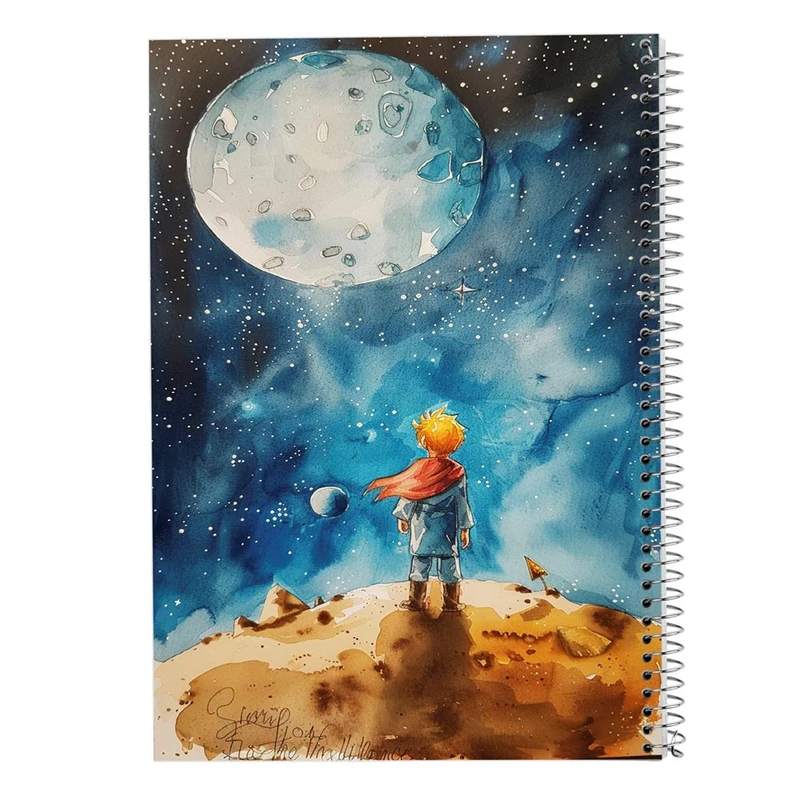 دفتر نقاشی 50 برگ مدوپد مدل شازده کوچولو (The Little Prince) کد DF15542