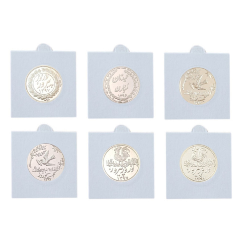 شمش نقره مدل انتیک کد t06 بسته 6 عددی شمش نقره مدل انتیک کد t06 بسته 6 عددی