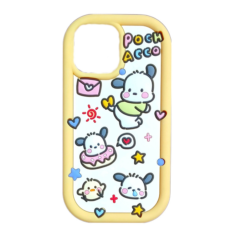 کاور طرح عروسکی مناسب برای گوشی موبایل اپل iPhone 12,13,14,15,16 Pro Max