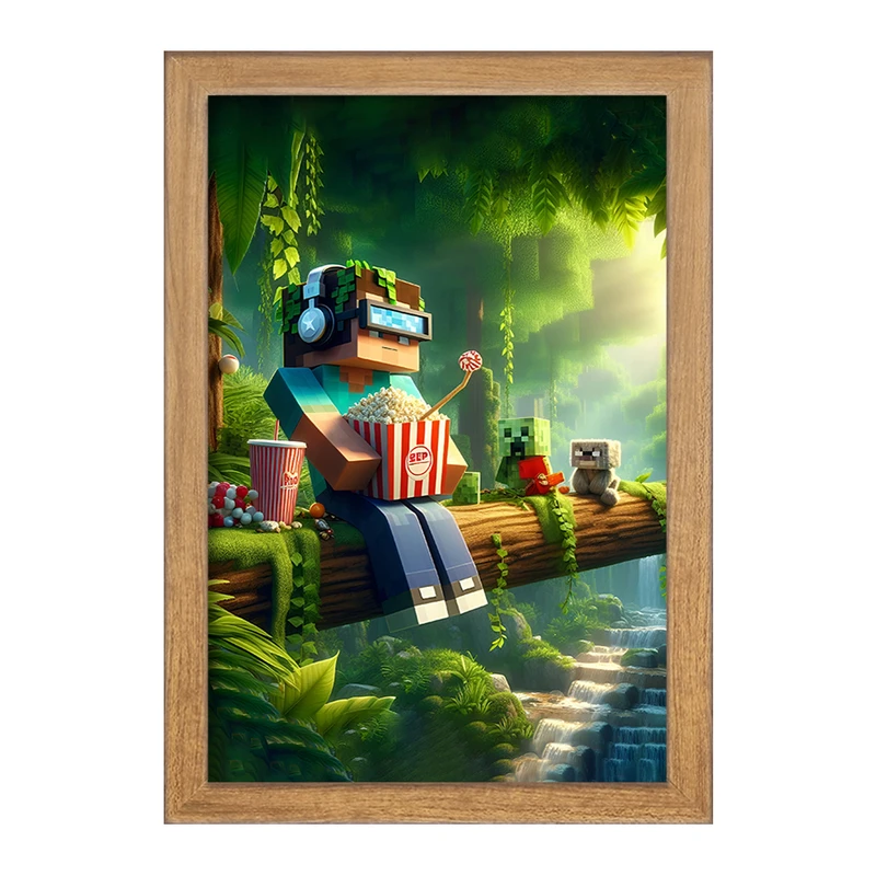 تابلو خندالو مدل ماینکرافت (Minecraft) کد F3548