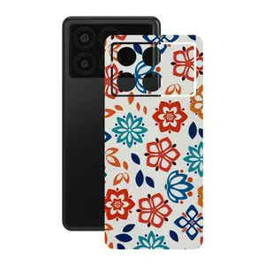 Remax cover sticker Leth model flower design suitable for Xiaomi Poco X6 Pro mobile phone