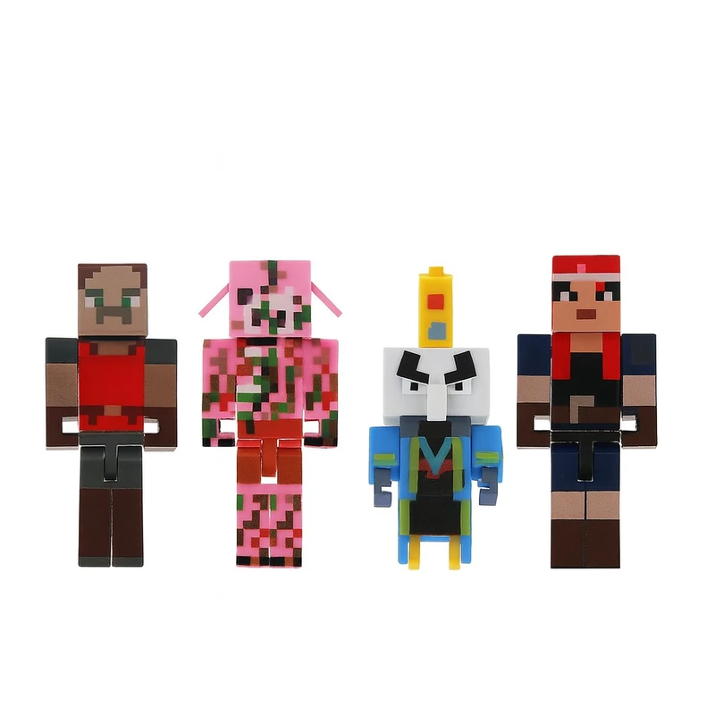 فیگور مدل ماینکرافت ارتفاع 7 سانتی متری بسته 4 عددی