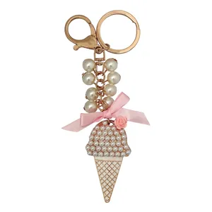 جاکلیدی دخترانه مدل بستنی قیفی