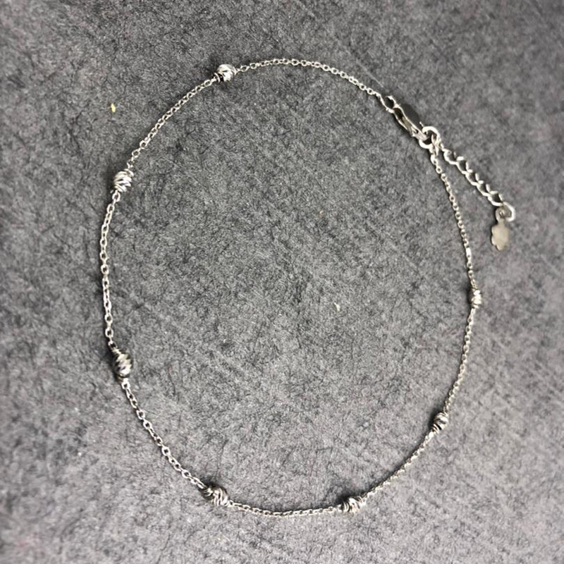 پابند نقره زنانه گیرا مدل G599