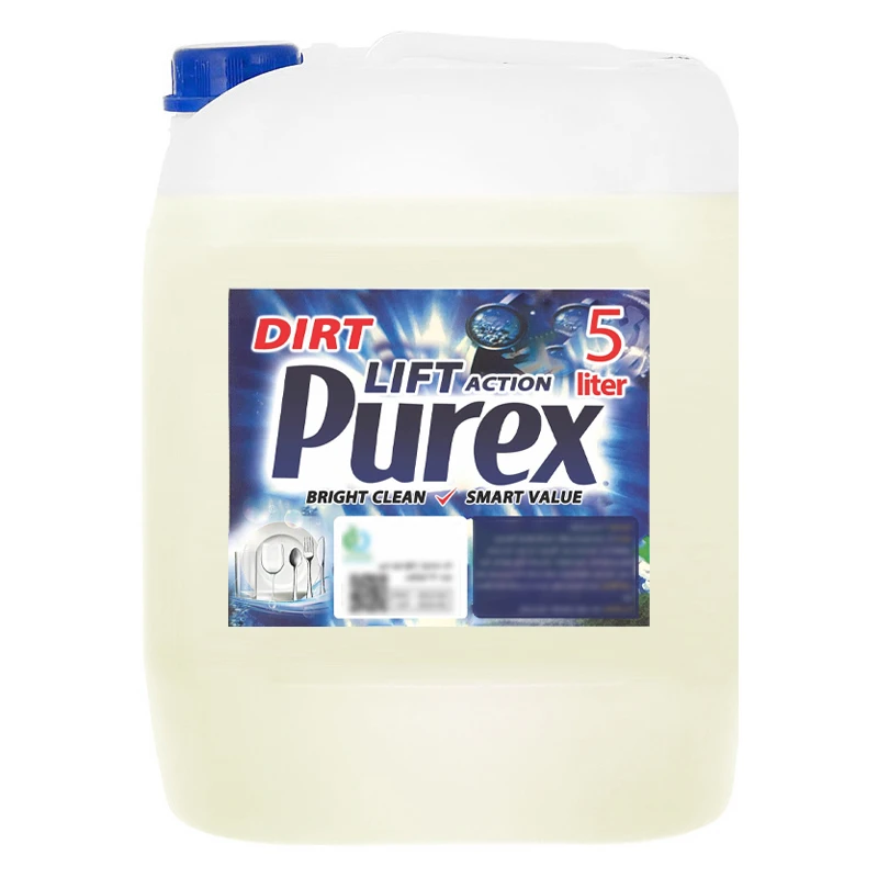 مایع ظرفشوی پورکس مدل گل حجم 5 لیتر