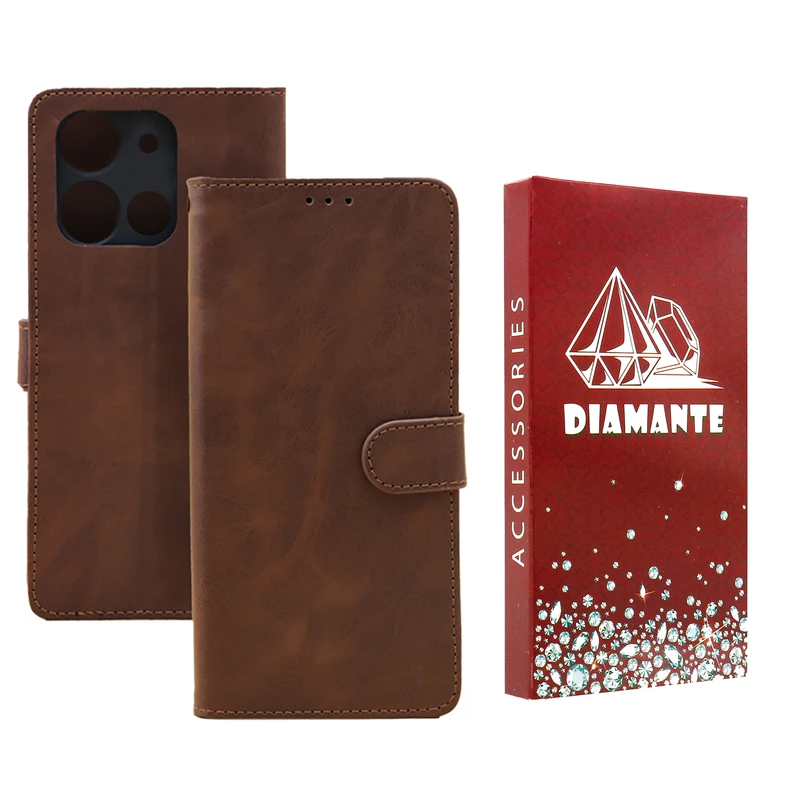 کیف کلاسوری دیامانته مدل Vocal Ros مناسب برای گوشی موبایل وکال V0 