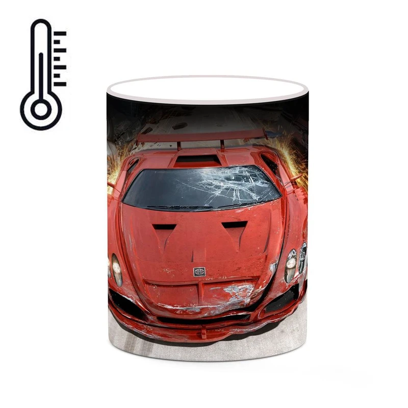 ماگ حرارتی کاکتی مدل بازی Burnout 3ː Takedown کد mgh27765