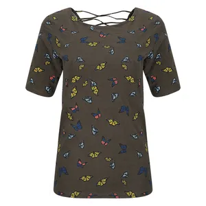 بلوز آستین کوتاه زنانه جی بی سی مدل Tyyt678