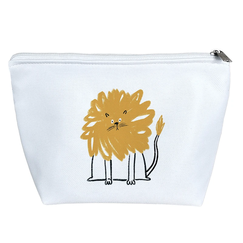 کیف لوازم آرایش دخترانه خندالو مدل شیر کد H1252