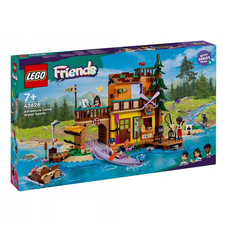 لگو 628 تکه سری Friends مدل Adventure Camp Water Sports کد 42626