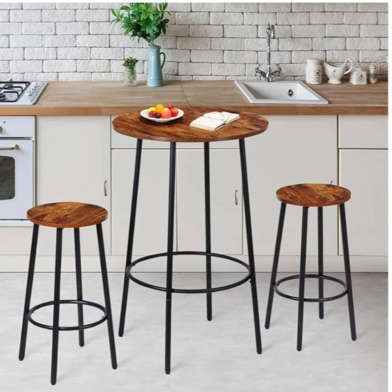 میز و صندلی ناهارخوری دو نفره مدل مارال مجموعه سه عددی 