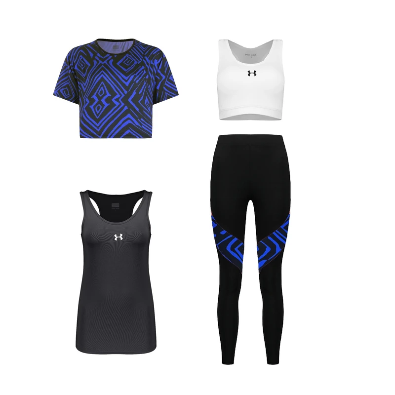 ست چهار تکه لباس ورزشی زنانه مدل 1401-1801-56-9101