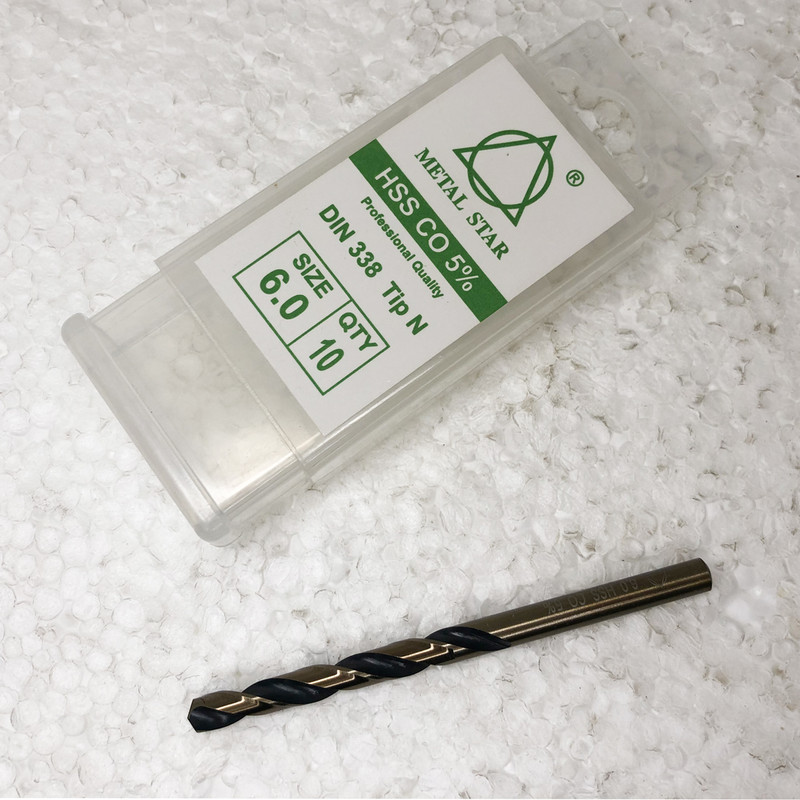 مته متال استار کد VHC00006 سایز 6 میلیمتر