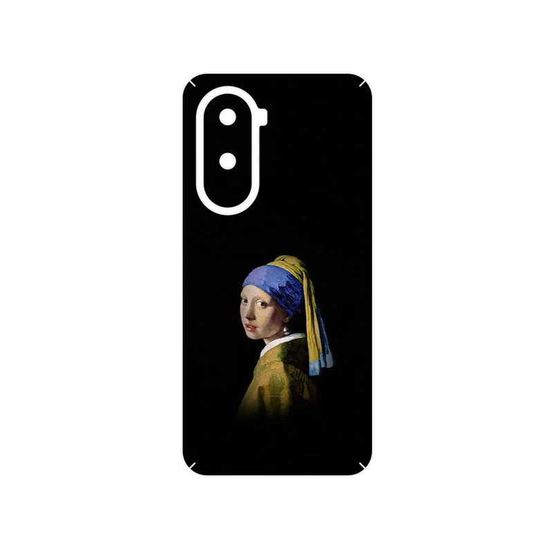 برچسب پوششی ماهوت مدل Girl with a Pearl Earring of Vermeer مناسب برای گوشی موبایل شیائومی Poco M7 4G