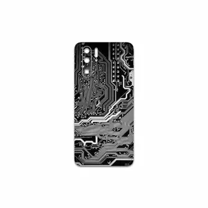 MAHOOT Black Printed Circuit Board Cover Sticker for Huawei P30 Pro