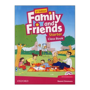 نقد و بررسی کتاب Family and Friends Starter Second Edition اثر Naomi Simmons انتشارات Oxford توسط خریداران