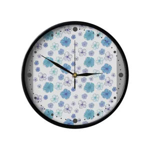 ساعت دیواری مدوپد طرح گل مدل PAT00255