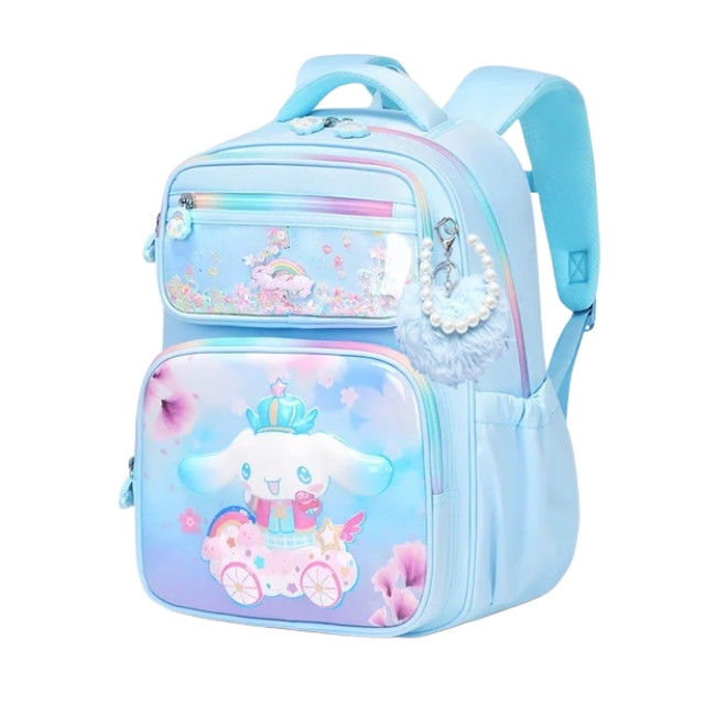 کوله پشتی مدرسه مدل سینامورال به همراه آویز