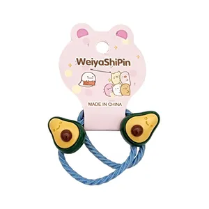 کش مو دخترانه مدل آووکادو کد KSH658 بسته 2 عددی