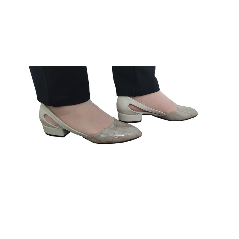 کفش زنانه مدل بی همتا كد 1015 رنگ کرم