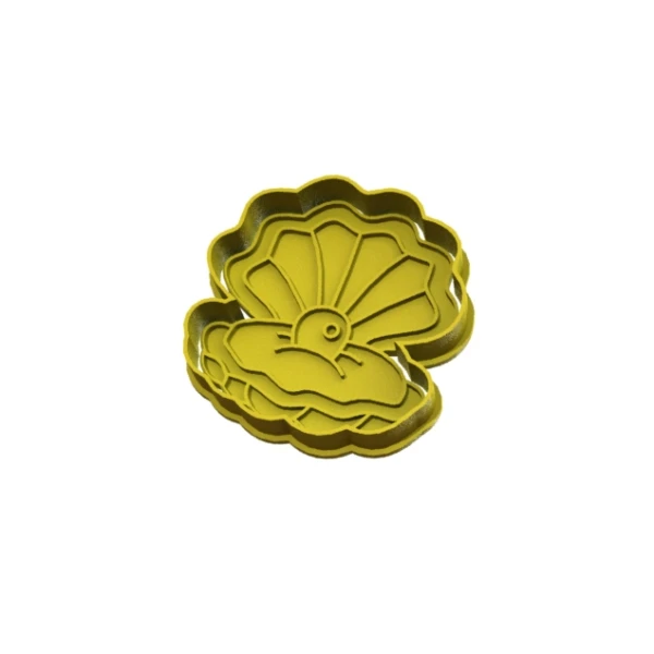 کاتر شیرینی پزی مدل فانتزی طرح صدف