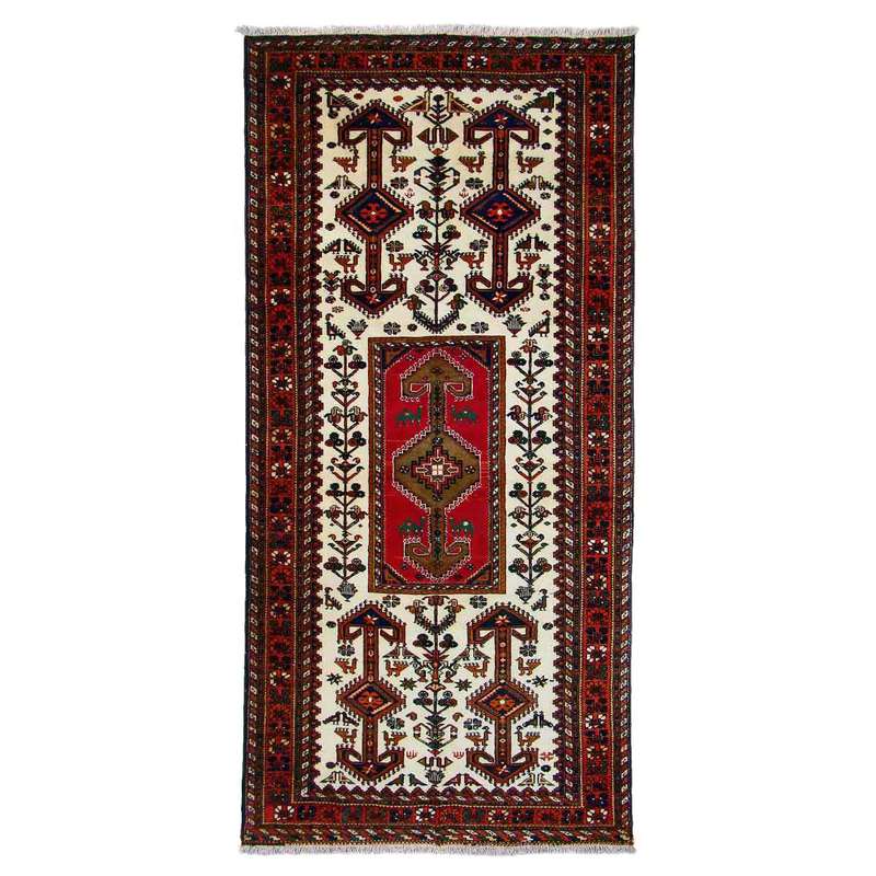 فرش دستباف چهار و نیم متری طرح نصرآباد کد DG8040