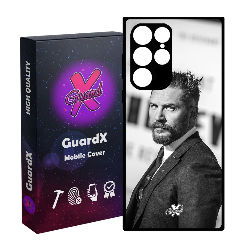 کاور گارد ایکس طرح تام هاردی مدل Glass10140 مناسب برای گوشی موبایل سامسونگ Galaxy S23 Ultra