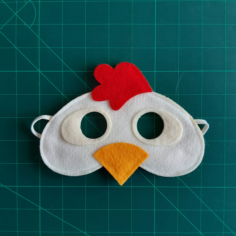 ماسک ایفای نقش رهام پاپالو مدل حیوانات کد 08 مجموعه 3 عددی