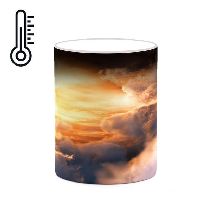 ماگ حرارتی کاکتی مدل فضا و کهکشان کد mgh20095